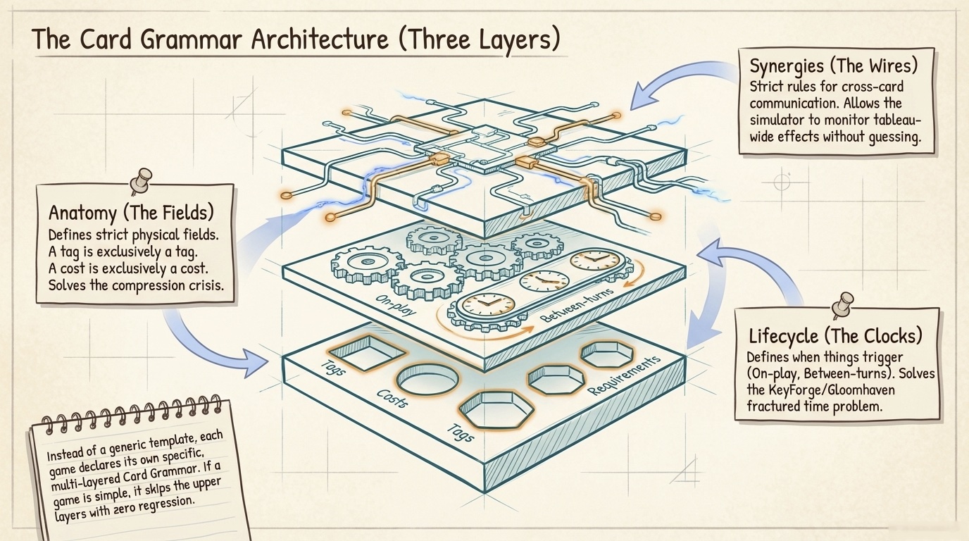 The Card Grammar Architecture