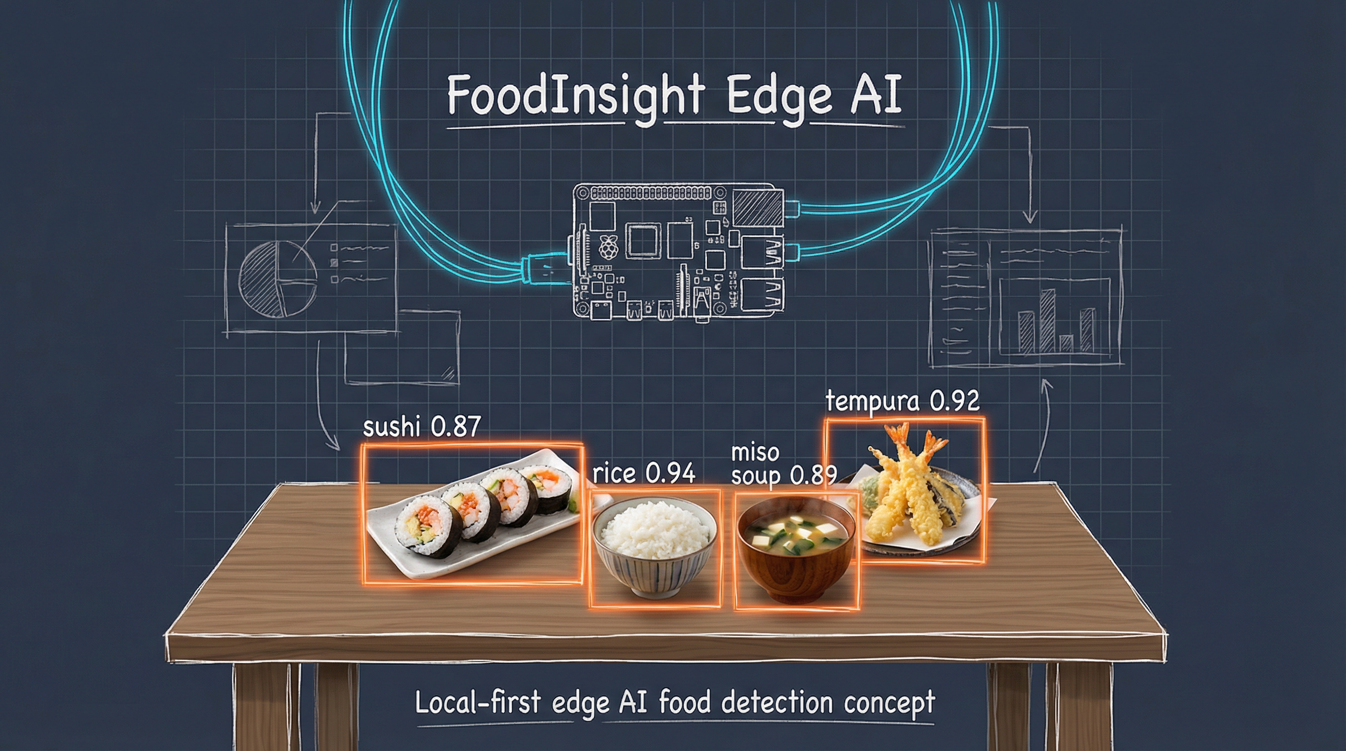 FoodInsight: Edge AI Food Monitoring with Local-First Architecture