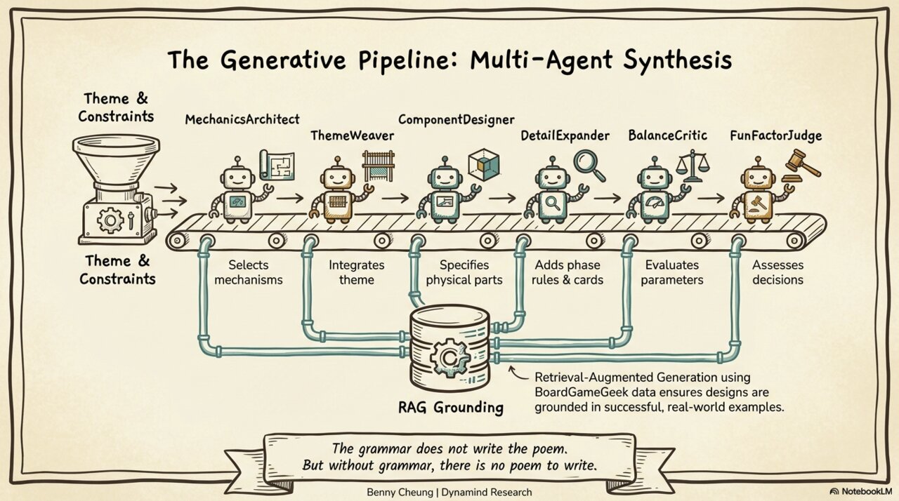 The Generative Pipeline: Multi-Agent Synthesis