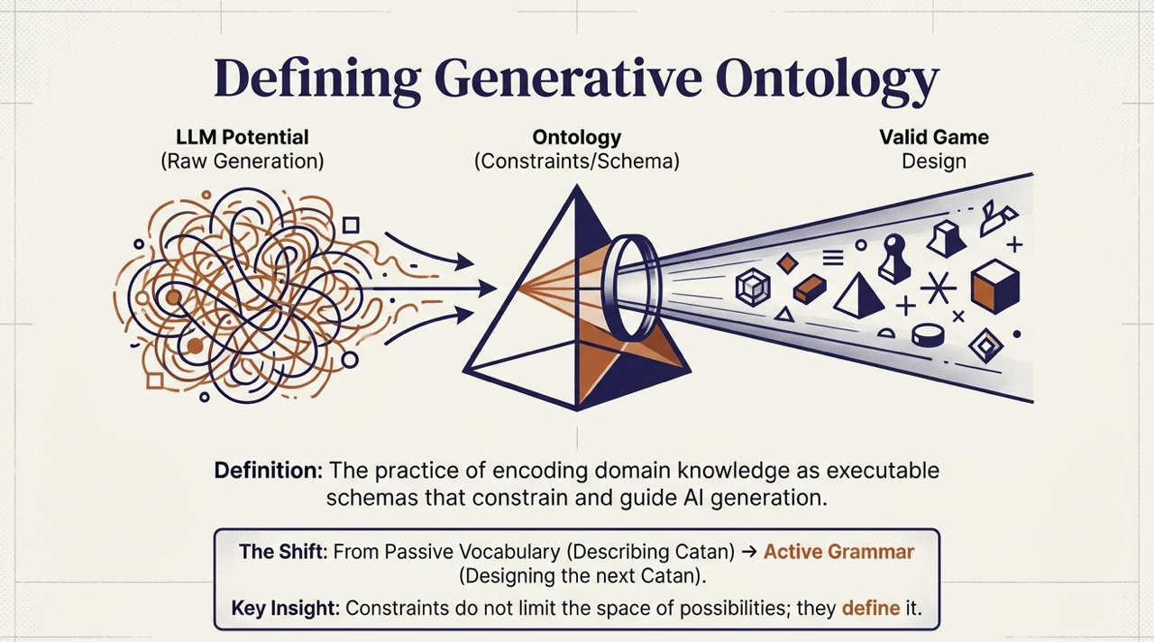Defining Generative Ontology
