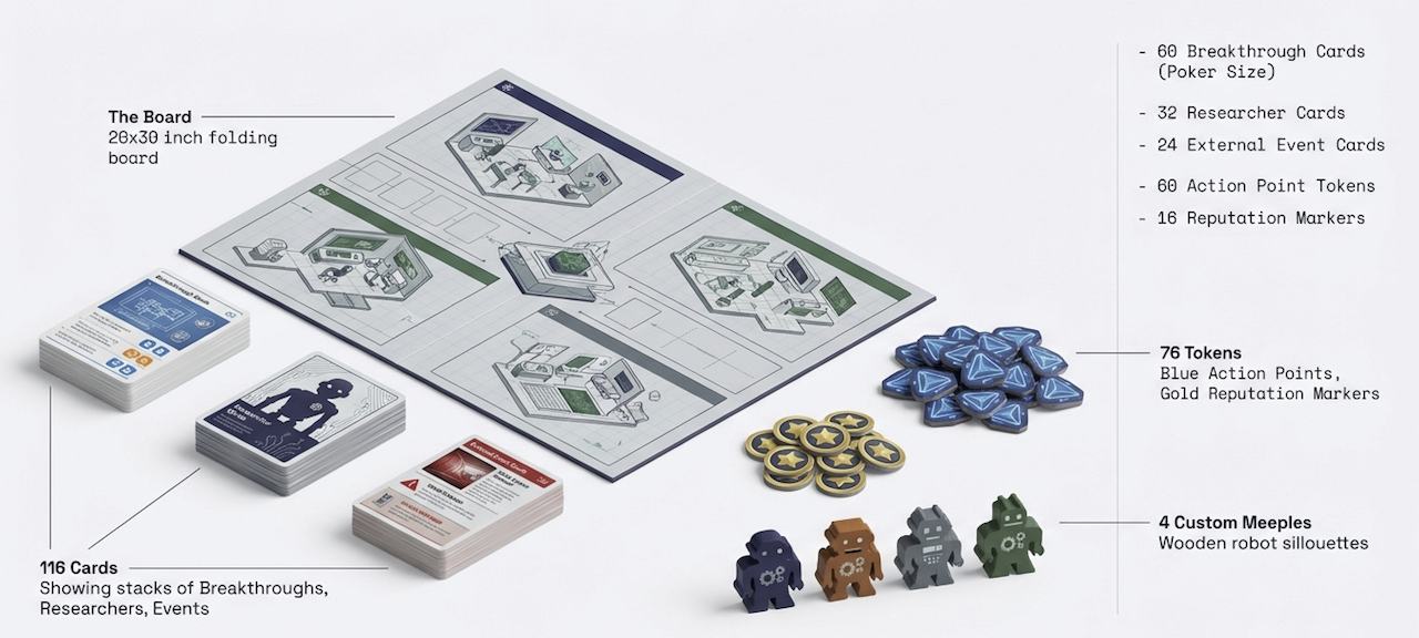 Neural Race: Imagined Physical Components