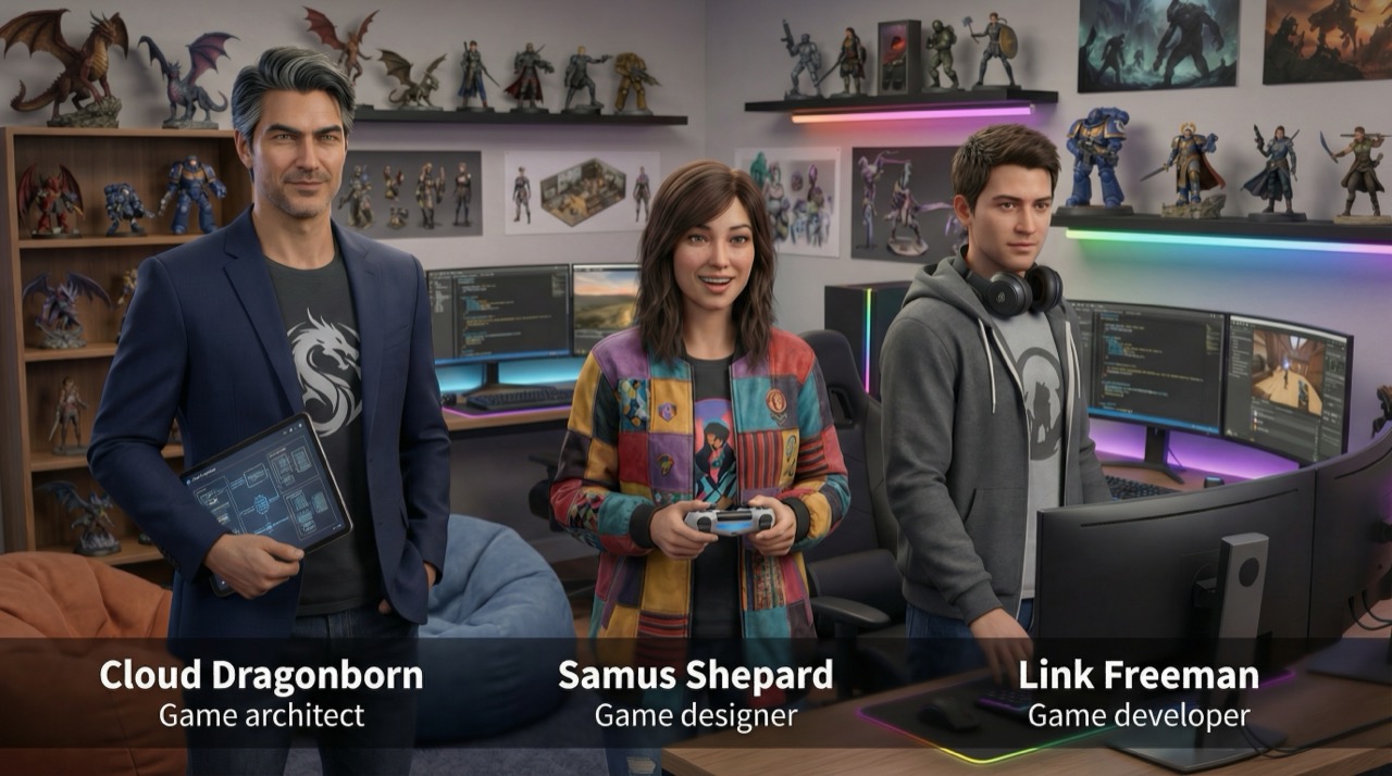 Game Dev Agents Team