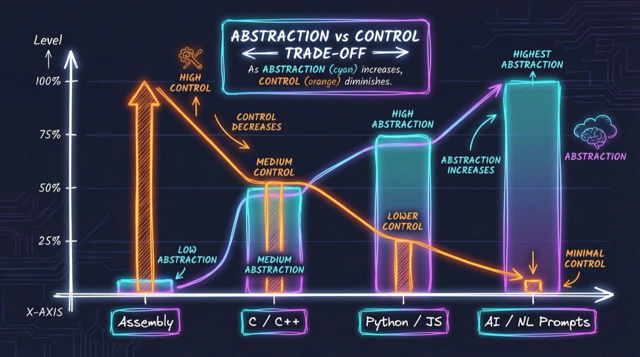 Level of Abstraction and Control